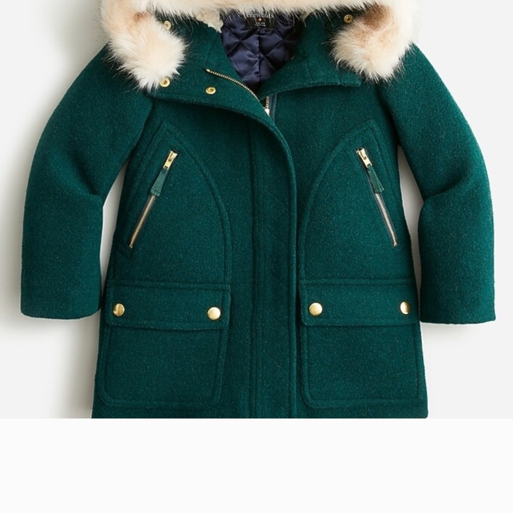Crewcuts Navy Quilted Jacket
